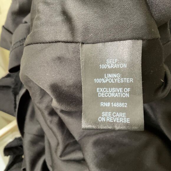 TORRID Sleeveless Eyelet V-Neck Women's Babydoll Blouse Top Size 3XL Black Fairy - Picture 6 of 13